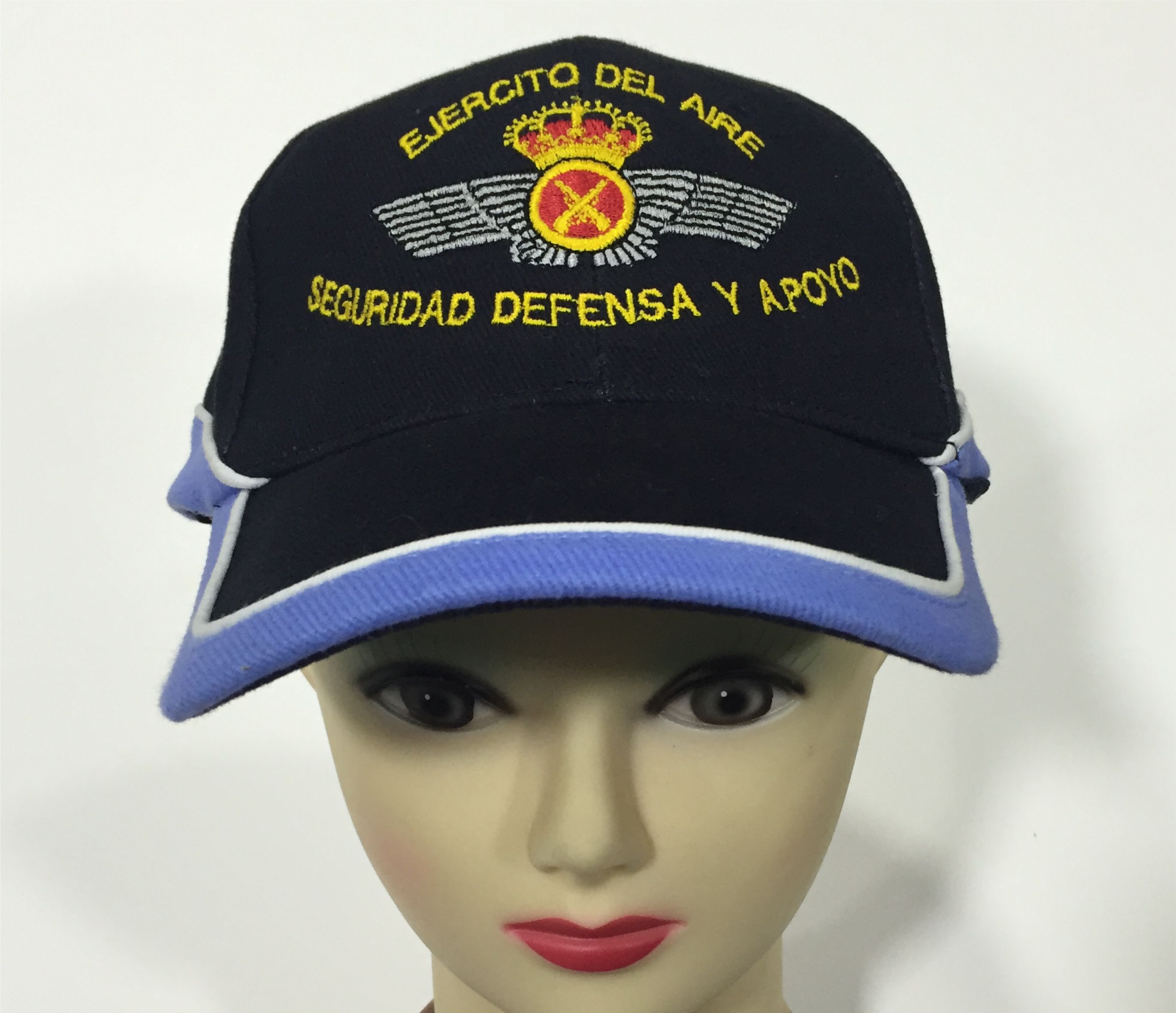 Gorra Ejército de Aire \" Seguridad y Defensa \" Azul marino + azu